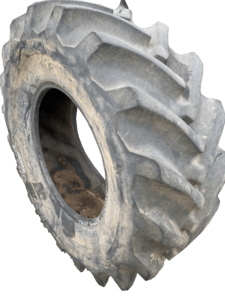 Used tractor tyre