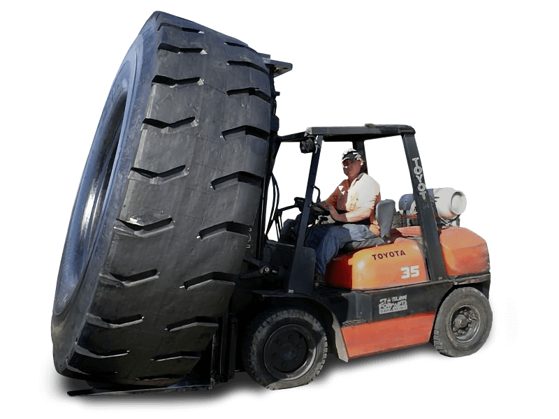 Retreaded OTR tyres
