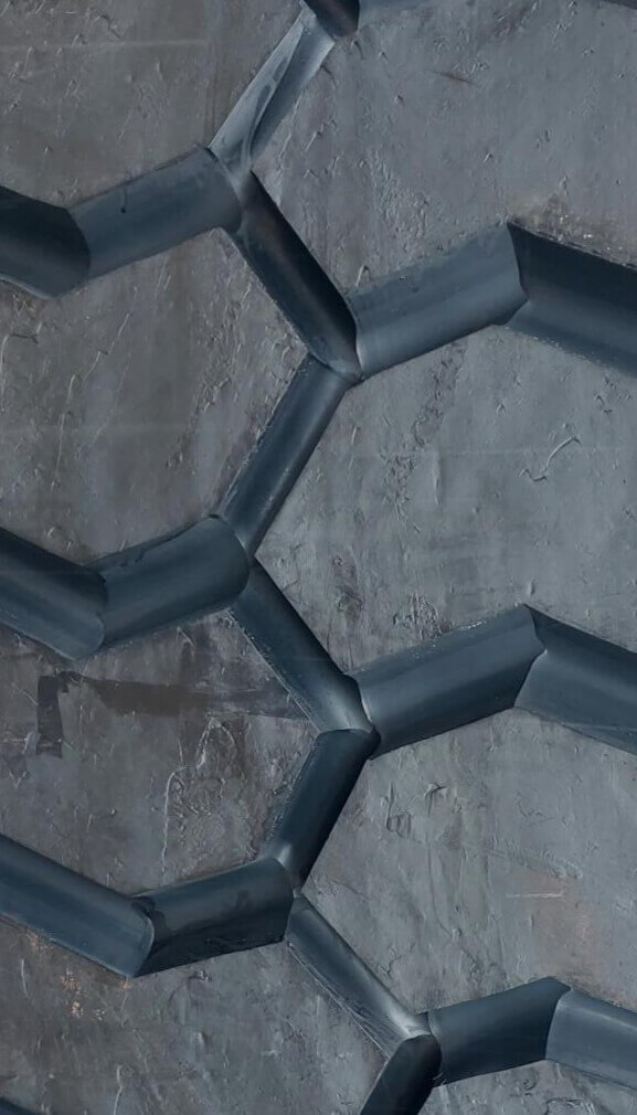 Traction tread pattern image
